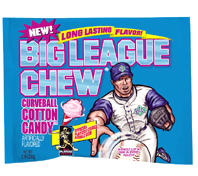 big league cotton candy gum